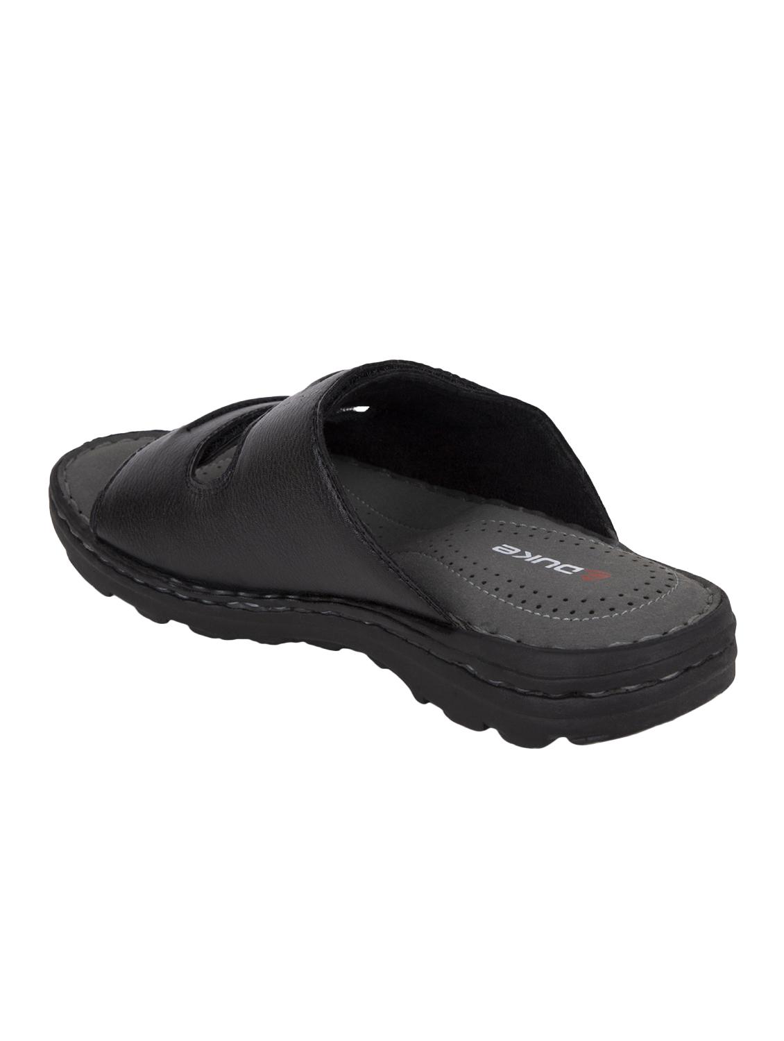 black slip on sandals - 16632431 - Zoom Image - 3