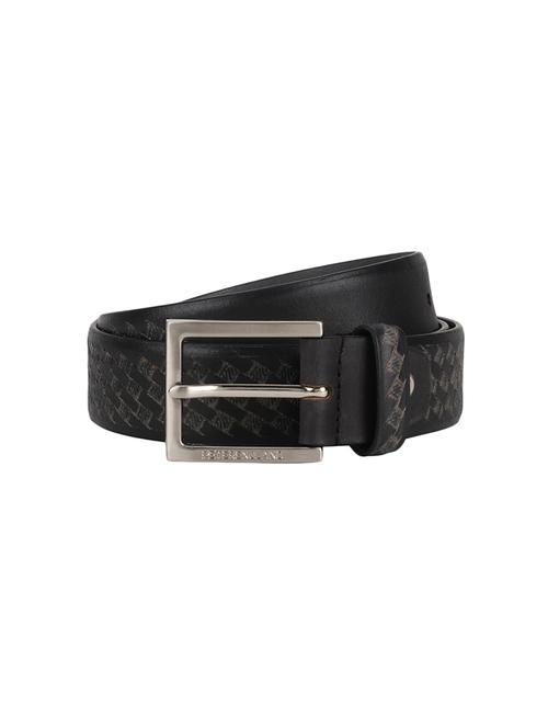 black leather belt - 16632562 - Standard Image - 1