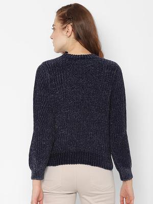 crew neck long sleeved pullover - 16632666 - Standard Image - 3