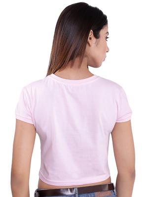 crew neck quirky print crop tees - 16633329 - Standard Image - 3