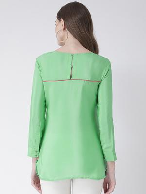 embroidered straight kurti - 16633498 - Standard Image - 3