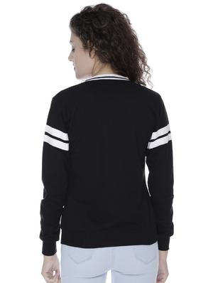 contrast detail bomber/biker jacket - 16633690 - Standard Image - 3