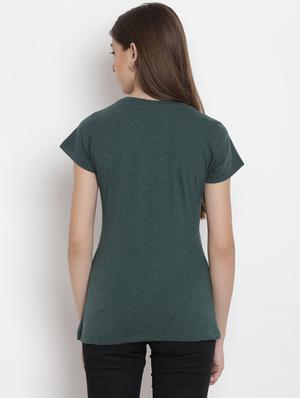 round neck quirky print tee - 16634723 - Standard Image - 3