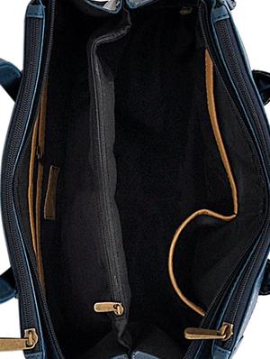green leatherette (pu) regular handbag - 16635266 - Standard Image - 3