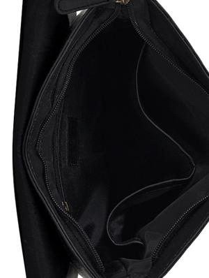 black leatherette (pu) regular messengerbag - 16635301 - Standard Image - 3