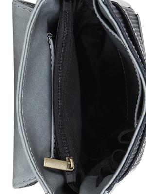 grey leatherette (pu) regular messengerbag - 16635306 - Standard Image - 3
