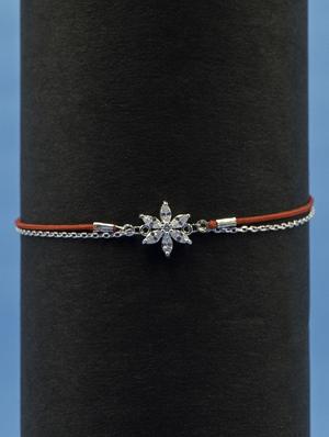 red metal links bracelet - 16636125 - Standard Image - 3
