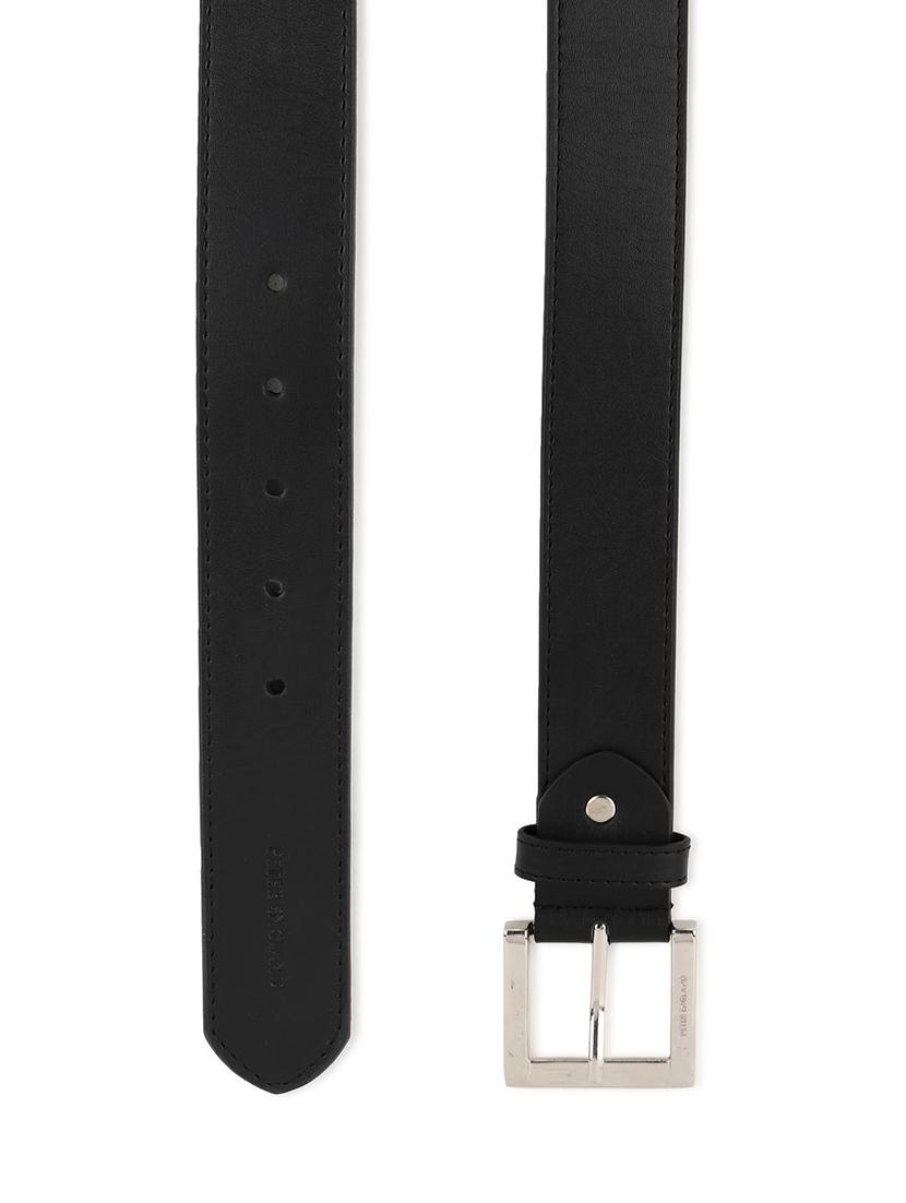 black leatherette belt - 16636966 - Zoom Image - 3