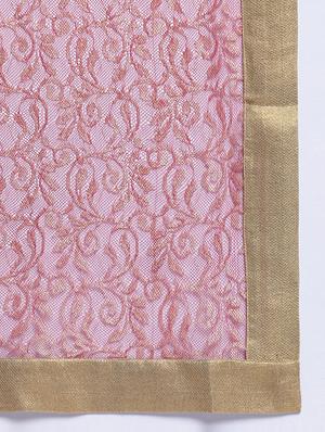 block printed a-line lehenga with choli & dupatta - 16637174 - Standard Image - 6