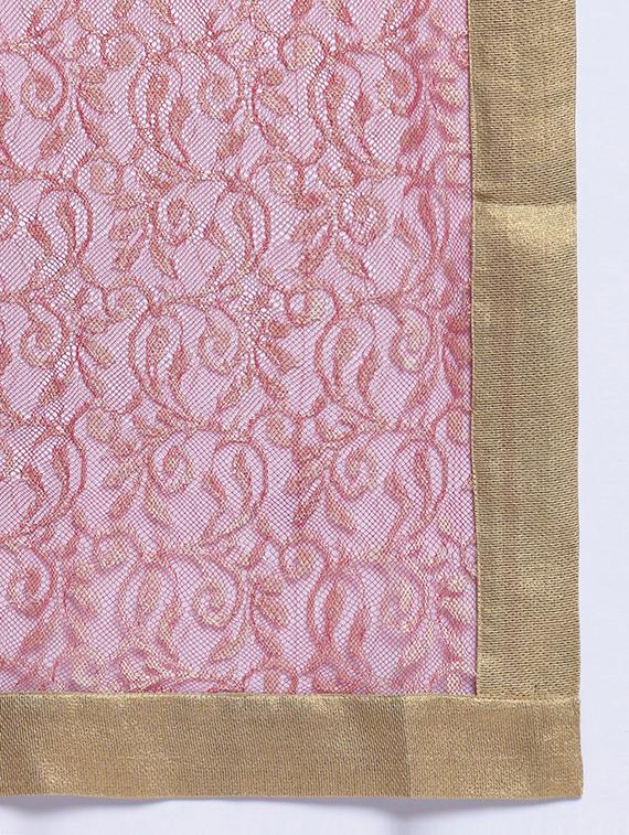 block printed a-line lehenga with choli & dupatta - 16637174 - Zoom Image - 6