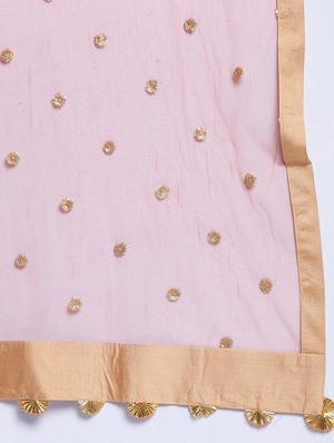 foil printed a-line lehenga choli with dupatta - 16637175 - Standard Image - 6