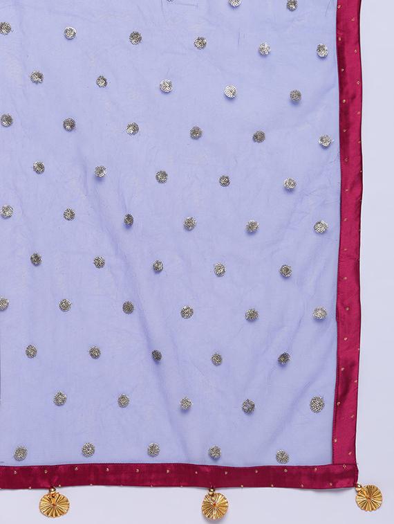 embroidered a-line lehenga choli & dupatta - 16637180 - Zoom Image - 6
