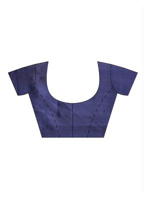 conversational woven saree with blouse - 16637830 - Standard Image - 3