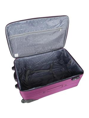 purple nylon trolley bag - 16637925 - Standard Image - 3