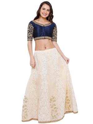 drawstring embroidered blouse - 16638158 - Standard Image - 3