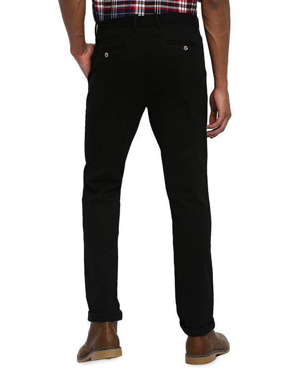 black solid chinos - 16638295 - Zoom Image - 3