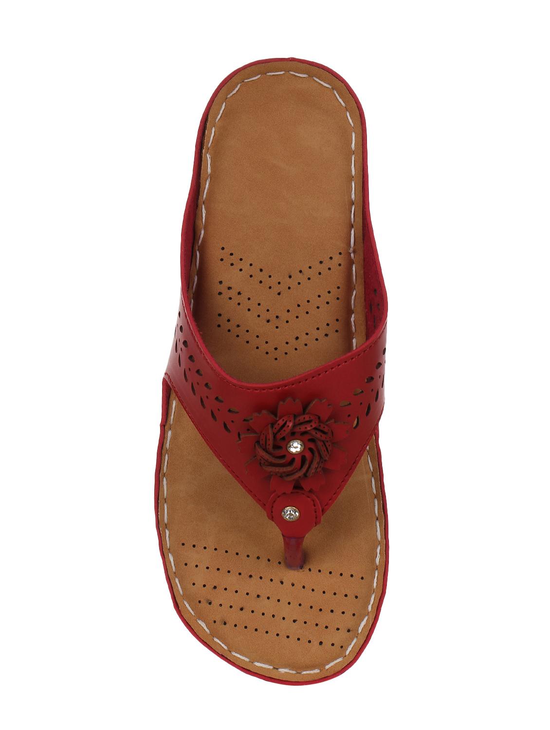 red slippers flip flops - 16640359 - Zoom Image - 3