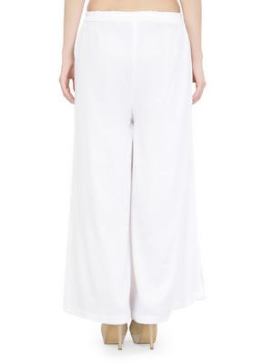 high rise solid palazzo - 16641473 - Standard Image - 3