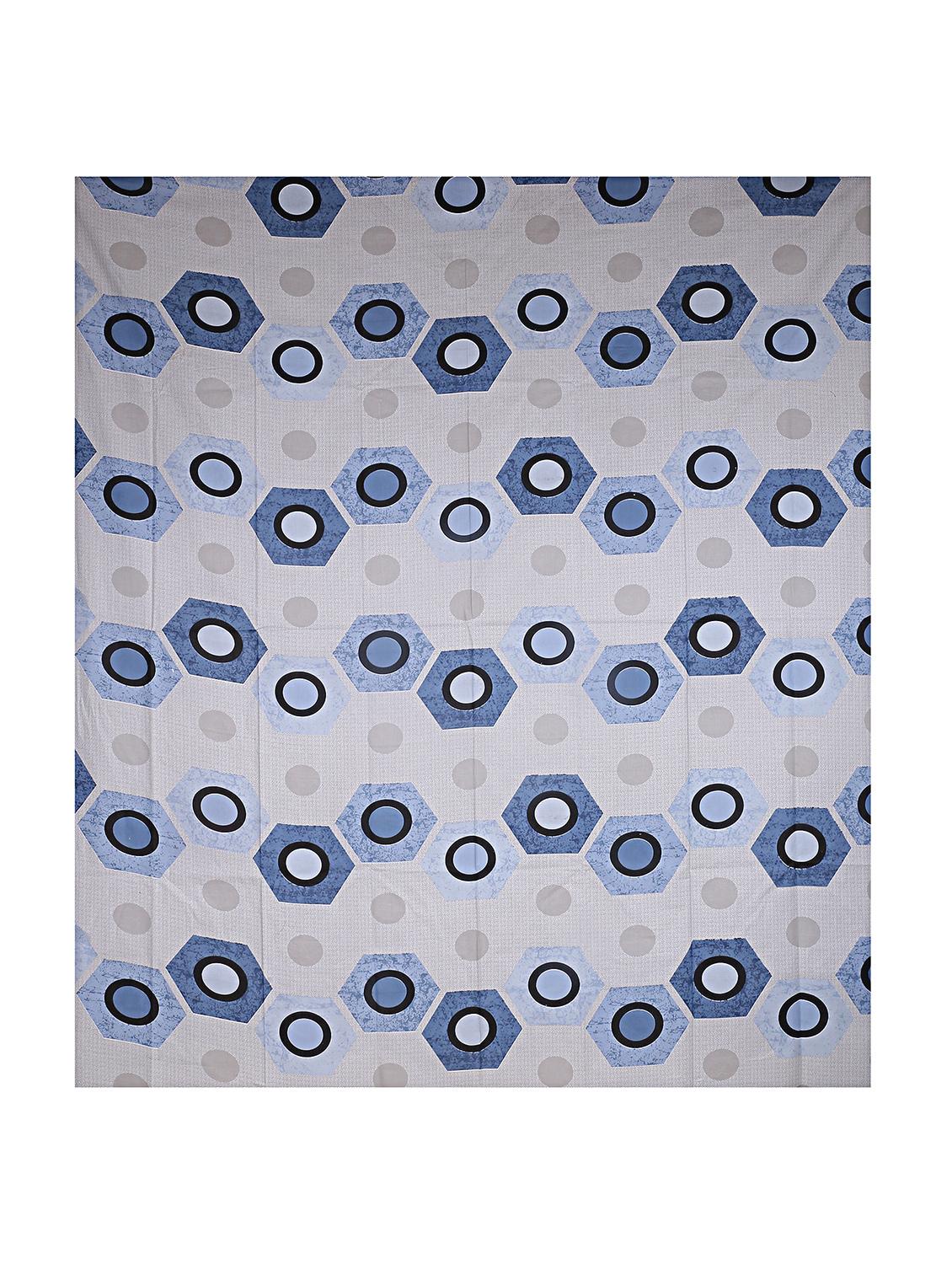 cotton double bedsheet with two pillow cover - 16641899 - Zoom Image - 3