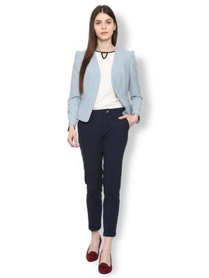 pocket slit solid blazer - 16642400 - Standard Image - 3
