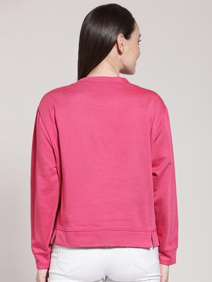 crew neck quirky print pullover - 16642806 - Standard Image - 3