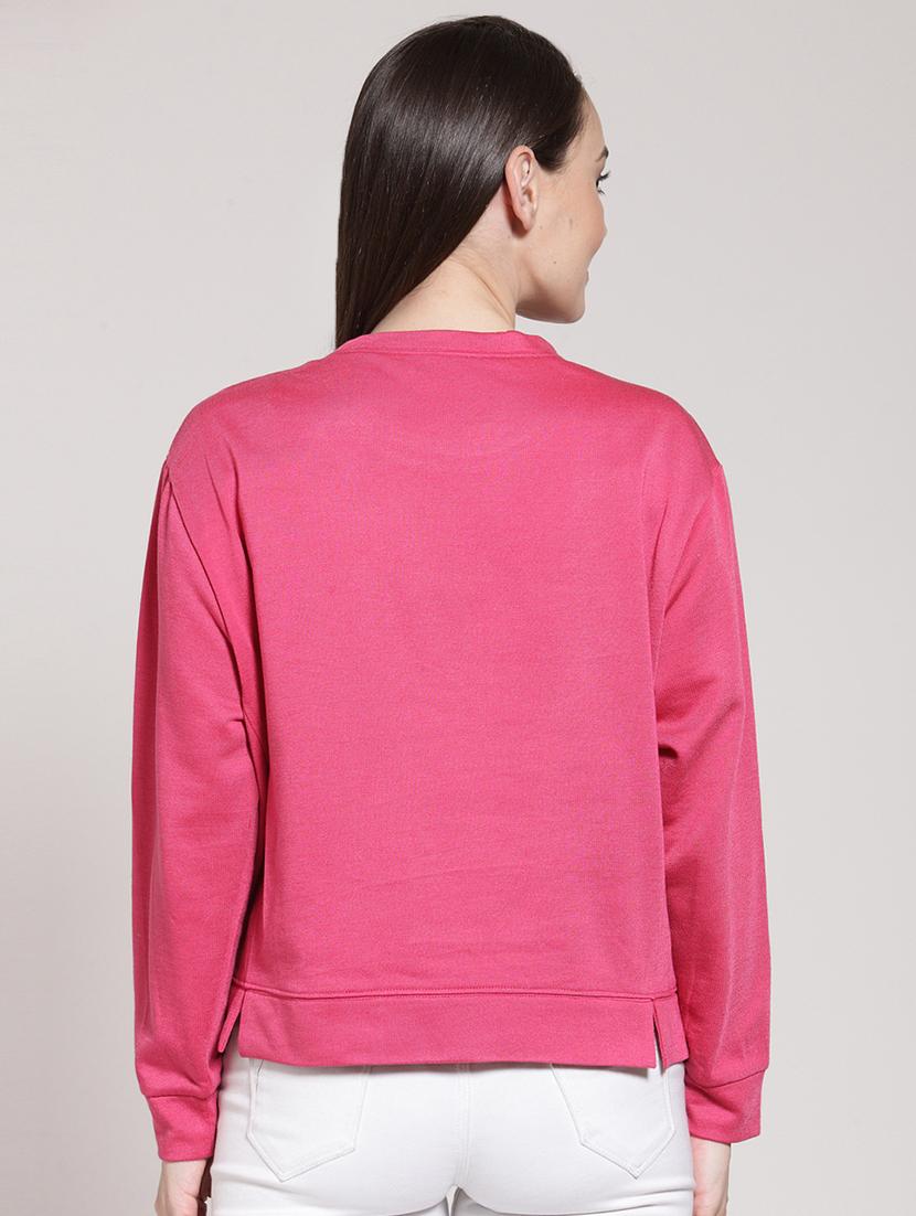crew neck quirky print pullover - 16642806 - Zoom Image - 3