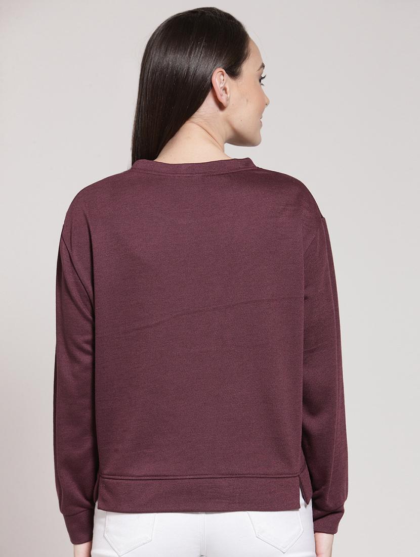 crew neck quirky print pullover - 16642807 - Zoom Image - 3