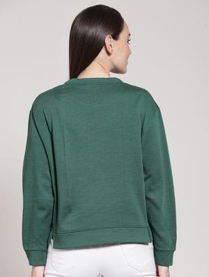 crew neck quirky print pullover - 16642810 - Standard Image - 3