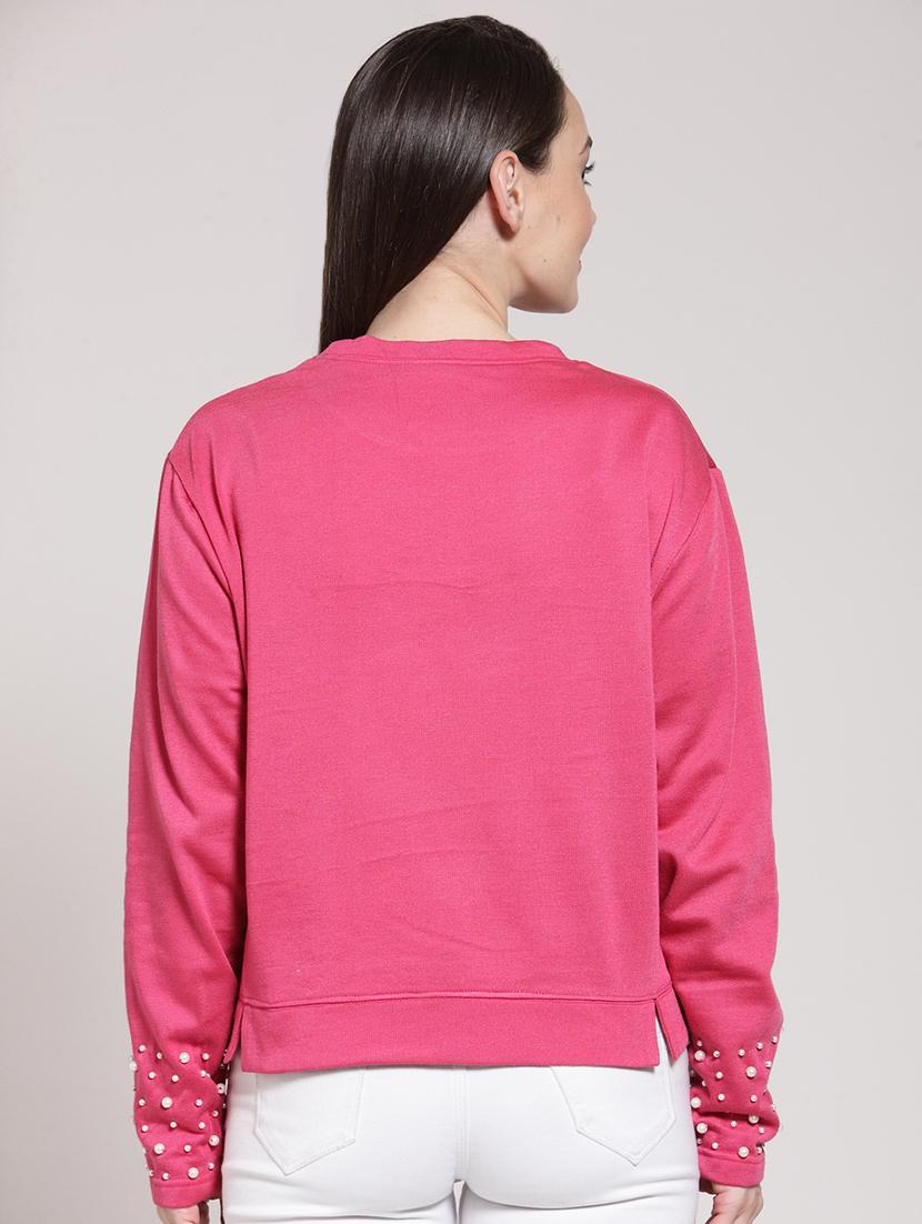 crew neck embellished pullover - 16642811 - Zoom Image - 3