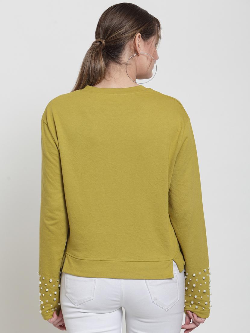 crew neck embellished pullover - 16642813 - Zoom Image - 3