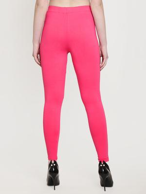solid ankle length legging - 16642903 - Standard Image - 3