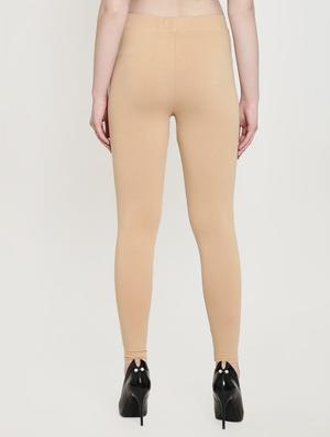 solid ankle length legging - 16642905 - Standard Image - 3