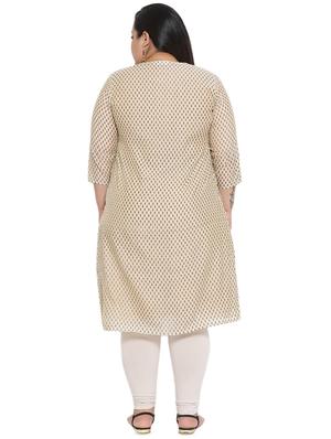 printed layered kurta - 16642933 - Standard Image - 3