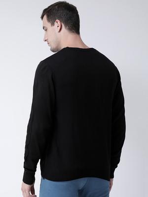 black chest print pullover - 16643025 - Standard Image - 3