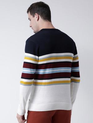 white striped pullover - 16643042 - Standard Image - 3