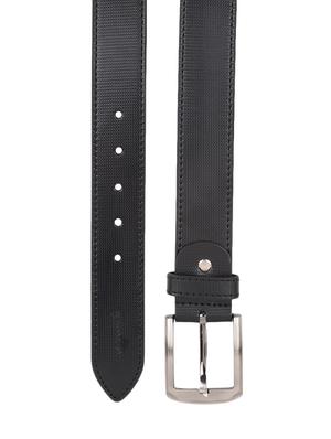 black leatherette belt - 16643061 - Standard Image - 3