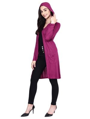long sleeved solid shrug - 16643387 - Standard Image - 3