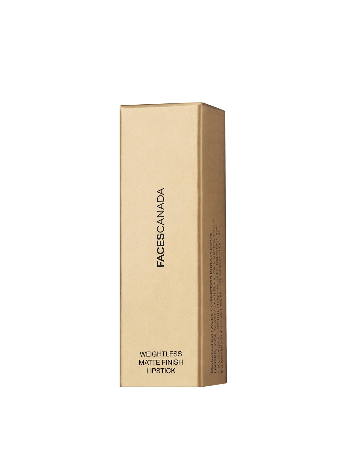 faces canada weightless matte finish lipstick forsake beauty 01 4g - 16643585 - Zoom Image - 3