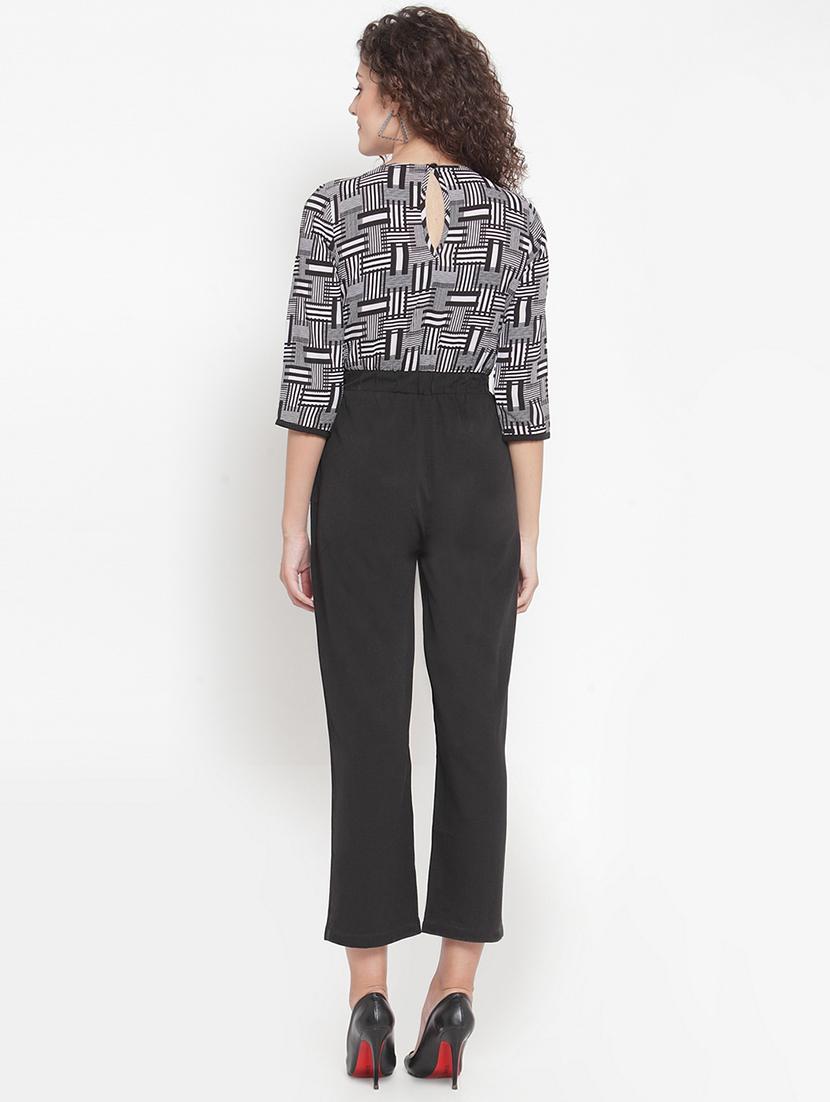 tie front full leg jumpsuit - 16643681 - Zoom Image - 3