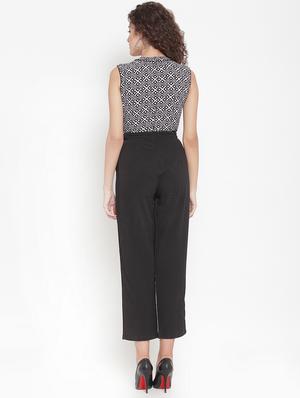mandarin neck full leg jumpsuit - 16643682 - Standard Image - 3