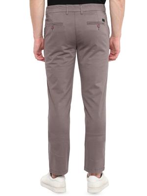 grey solid chinos - 16643823 - Standard Image - 3