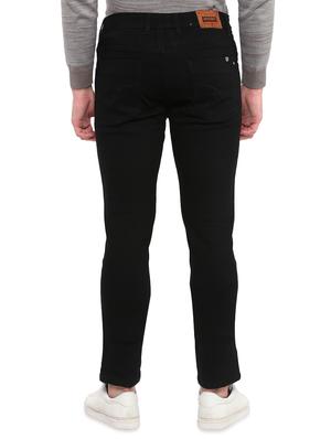black solid plain jeans - 16643827 - Standard Image - 3