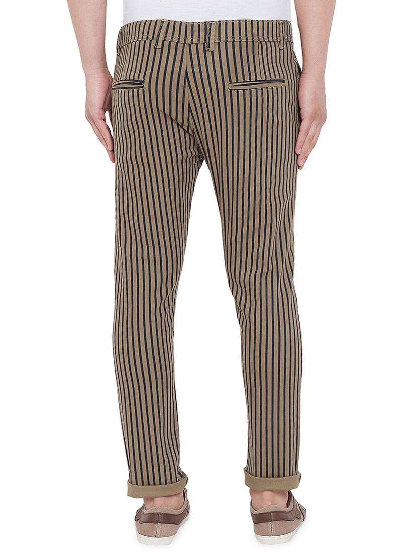 brown striped chinos - 16643836 - Zoom Image - 3