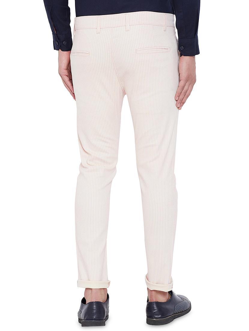 off white striped chinos - 16643839 - Zoom Image - 3