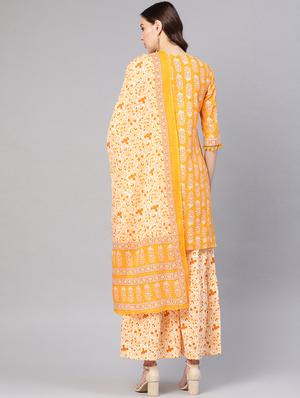 floral printed asuit set - 16644053 - Standard Image - 3