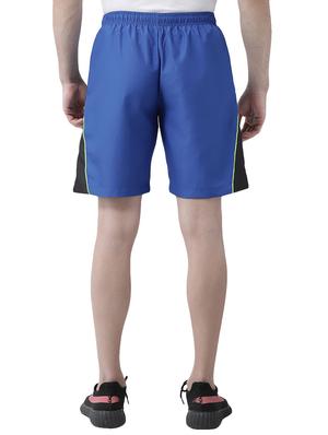 blue color block shorts - 16644075 - Standard Image - 3