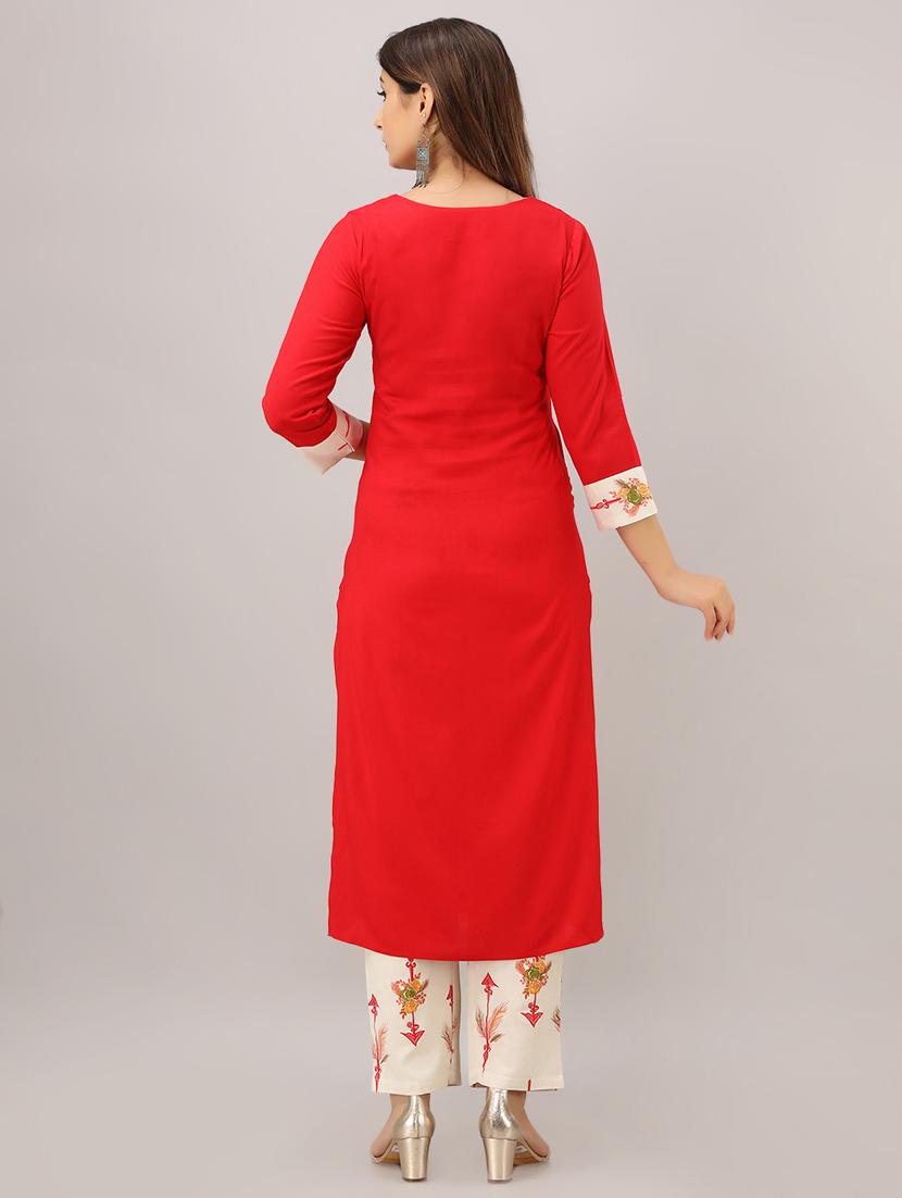 embroidered kurta set - 16644739 - Zoom Image - 3