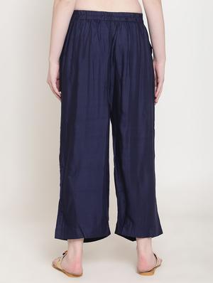 solid straight palazzo - 16645030 - Standard Image - 3