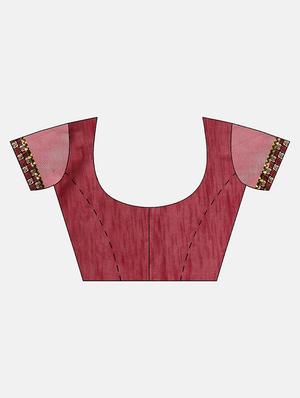 shibori printed saree with blouse - 16645614 - Standard Image - 3