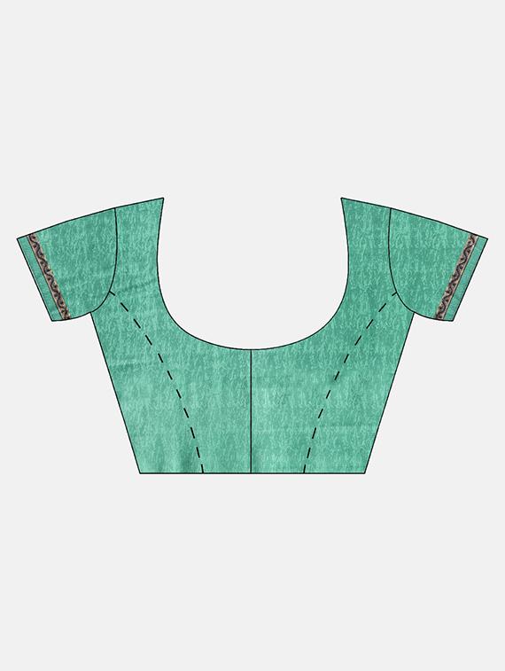 abstract printed saree with blouse - 16645632 - Zoom Image - 3